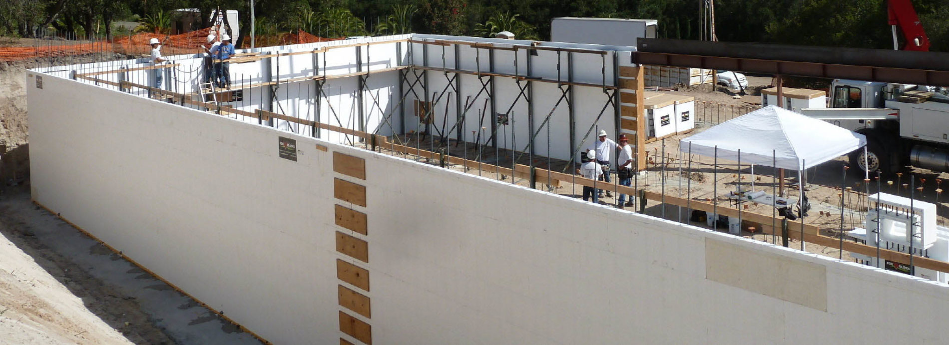 Insulated Concrete Forms (ICF)