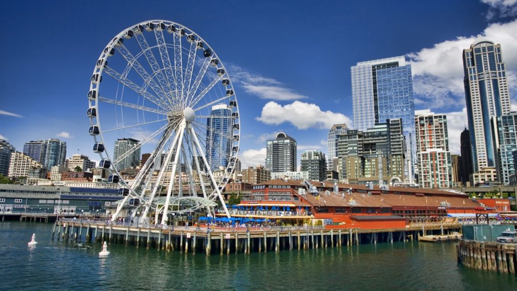 Pier 57 Ferris Wheel - Helix Steel